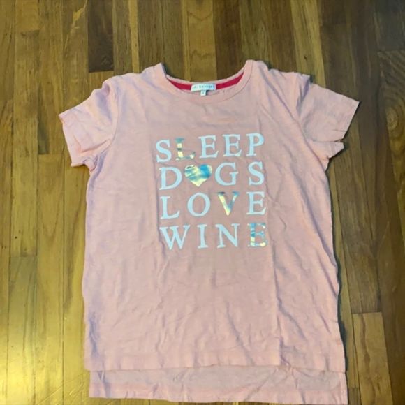 PJ Salvage Tops - Sleep, Dogs, Love, Wine Top